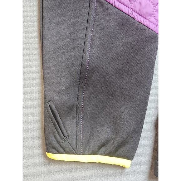Lands End Girls Size 14 Athleisure Performance Hooded Full Zip Jacket Thumb Hole - Picture 4 of 10